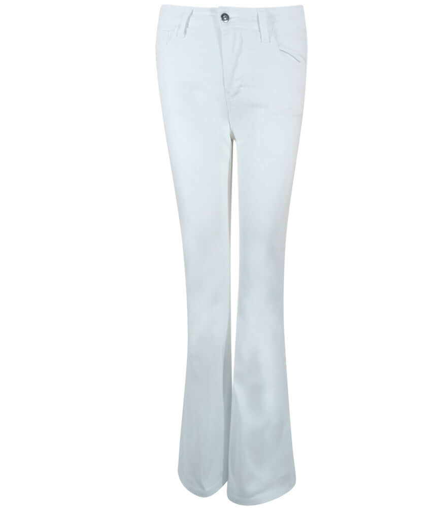 Designing Hollywood  X Madison Maison™ White Denim Jeans glitter sparkle Italy