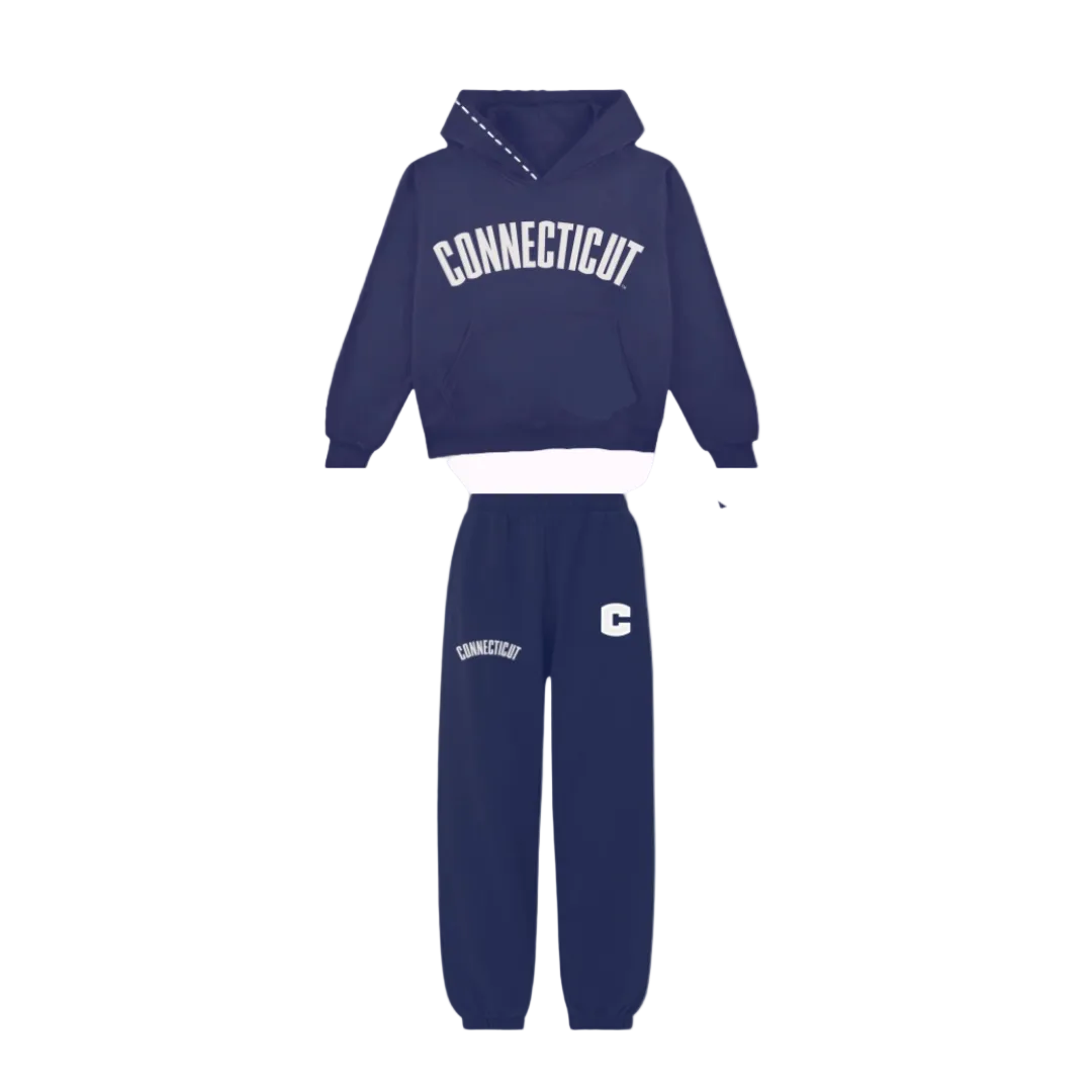 Connecticut Cozy Set sweatshirt track pants suit ladies UCONN Huskies fleece