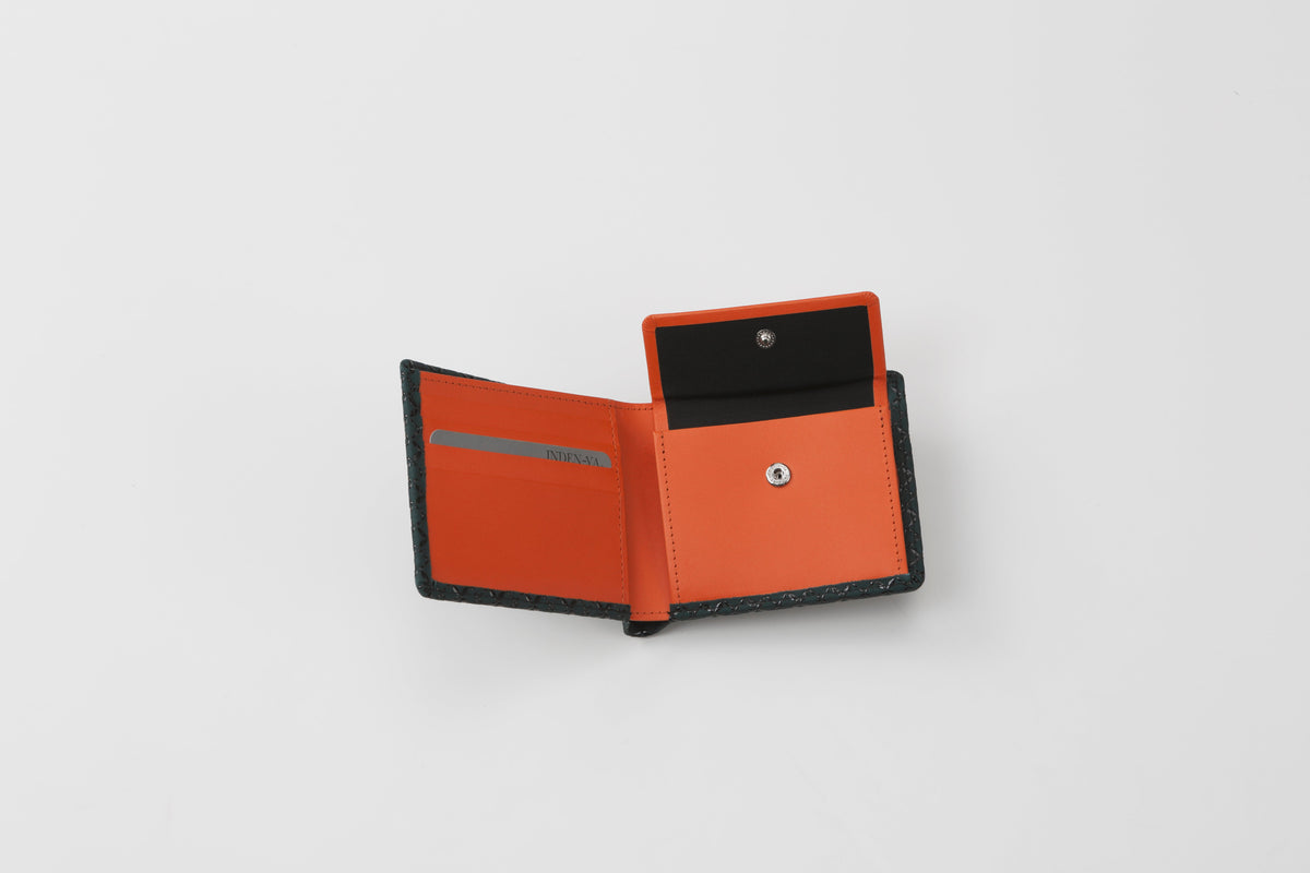 Folded Wallet - HISOKA (New Seven Treasures) Bi-fold Inden Japan