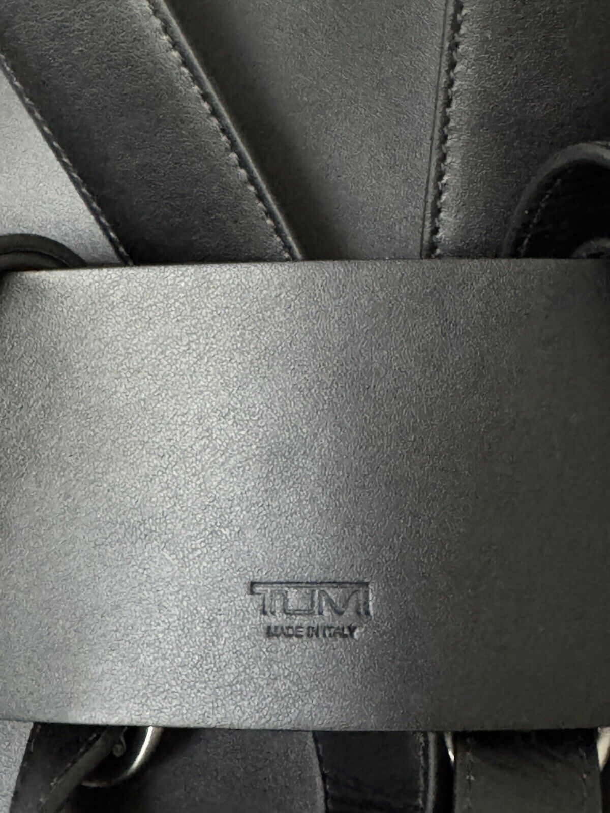 New TUMI leather handbag purse backpack Pavia Italy bag travel laptop Rare