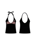 FSU Florida State Seminoles Triangle Tie Tank Ladies top shiry halter Backless