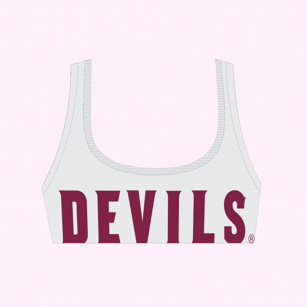 Sun Devils Mesh Bra Top *new* tank cropped sports ladies ASU Arizona State