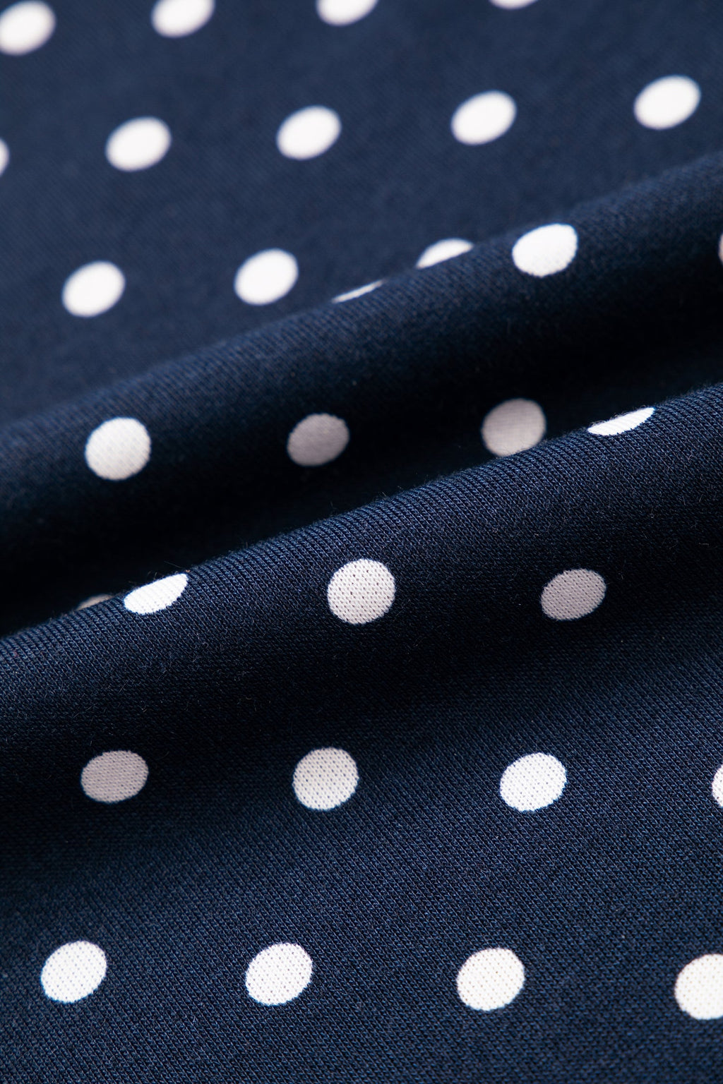 Jane Polka Dot Drawstring Wide Leg Long Sleeve Top Pant Set Outfit