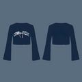 Connecticut Kena Cardigan UCONN flared sleeve cropped sweater Huskies ladies