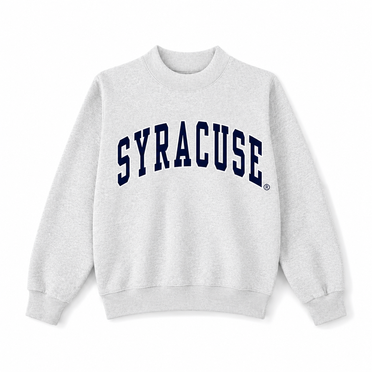 Syracuse Orange "parke" Crew Sweatshirt Pullover grey Ladies