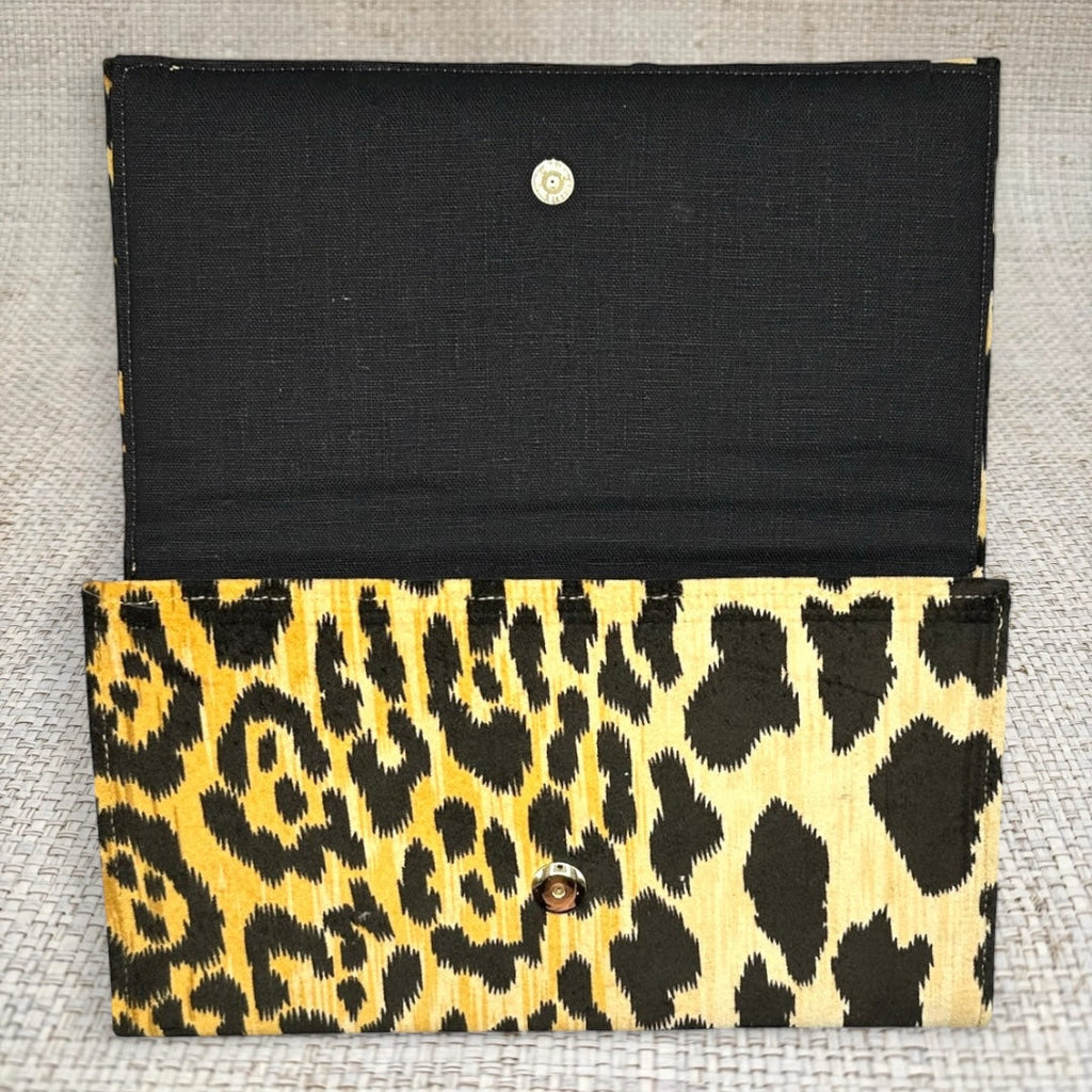 Ashley Clutch handbag purse Garland Bags leopard cheetah