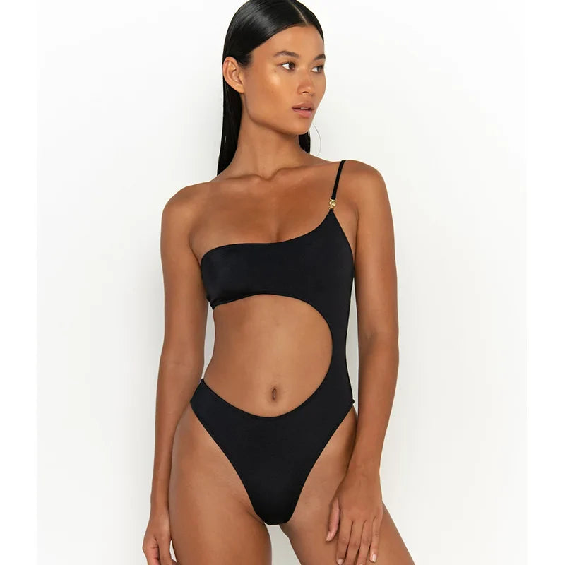 Onika one piece swimsuit cutout monokini