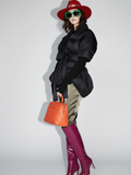 Tribeca Pleated Puffer Jacket BYMANYC ® New York Coat Warm Designer