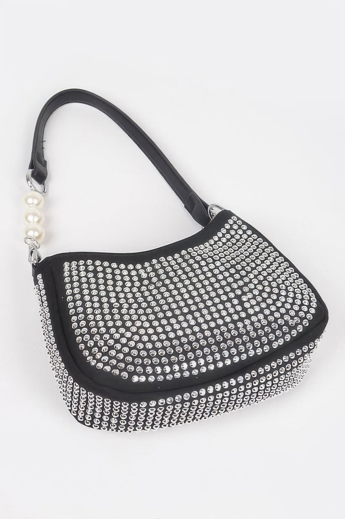 Ladies handbag purse BAG KEY LARGO MIAMI BYMANYC ® New York studded black