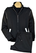 Italian Garda 2 PC Leisure Set Gionfriddo Jacket & Pants Outfit Men's Zip athletic