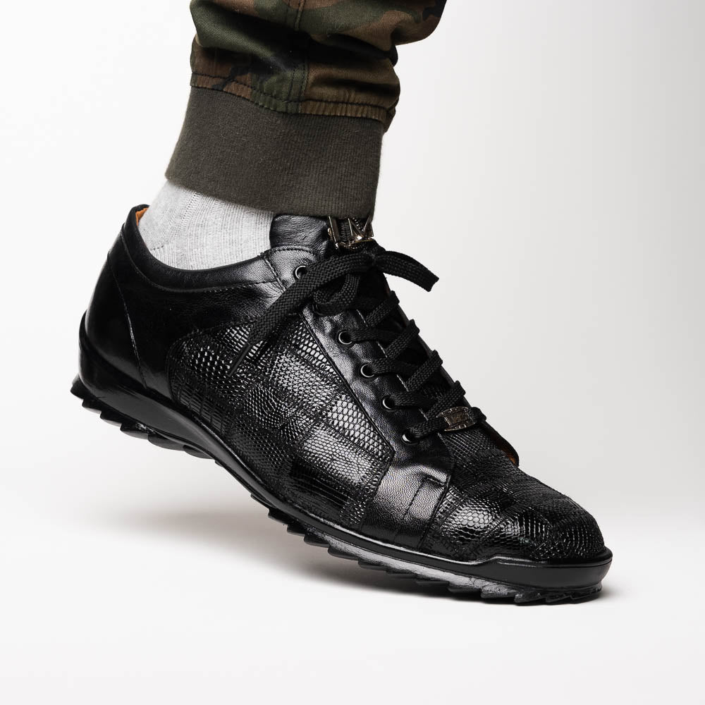 Bari Genuine Lizard skin sneakers men's casual Marco di Milano