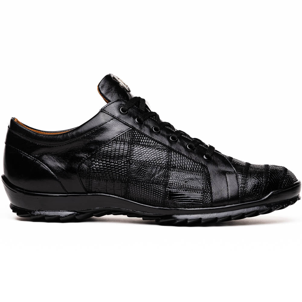 Bari Genuine Lizard skin sneakers men's casual Marco di Milano