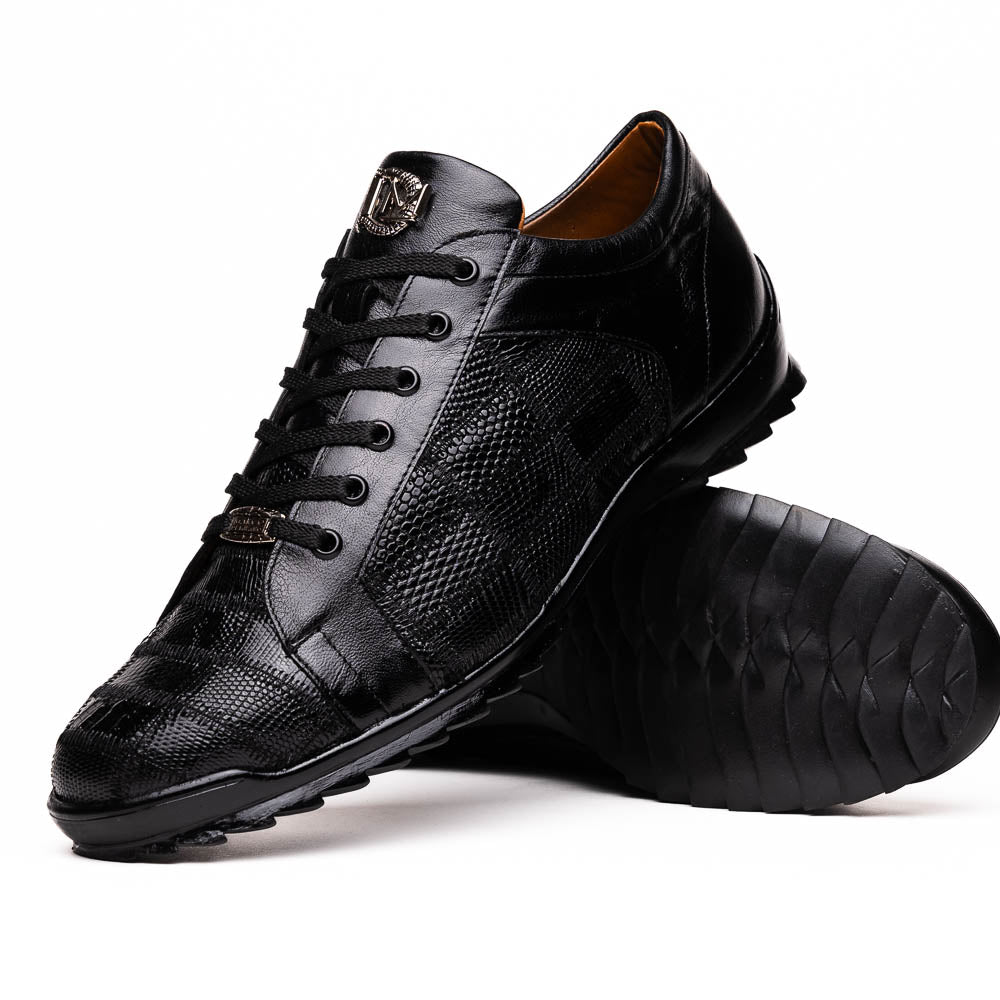 Bari Genuine Lizard skin sneakers men's casual Marco di Milano