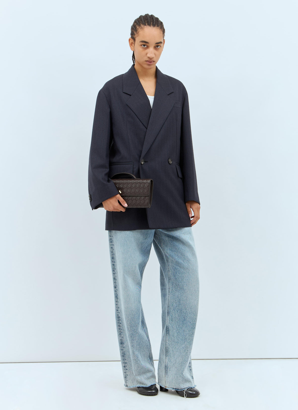 Bottega Veneta ladies Wool Blazer double breasted jacket