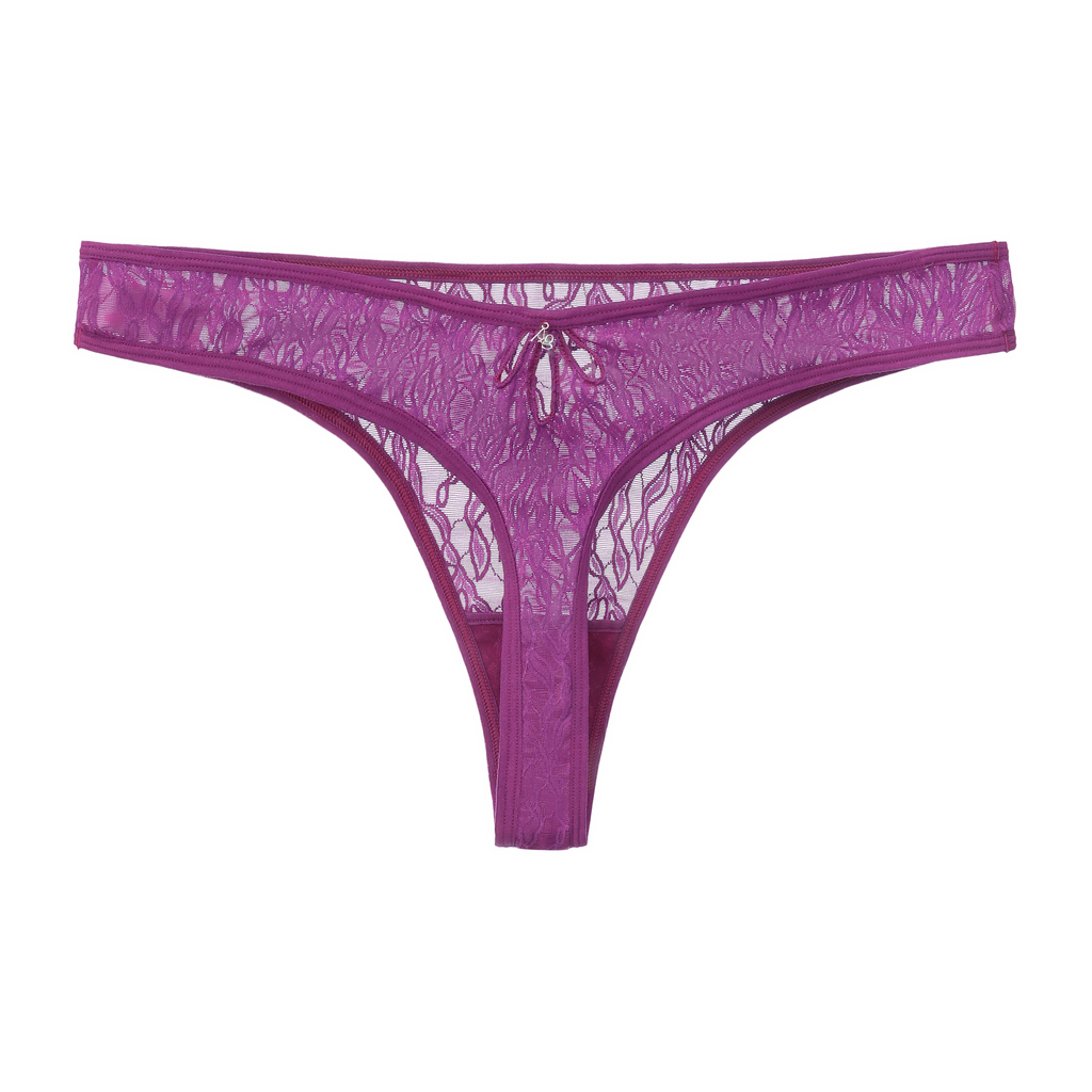 Julie Everyday Lace Thong Panty Amour D'Agnette multiple colors
