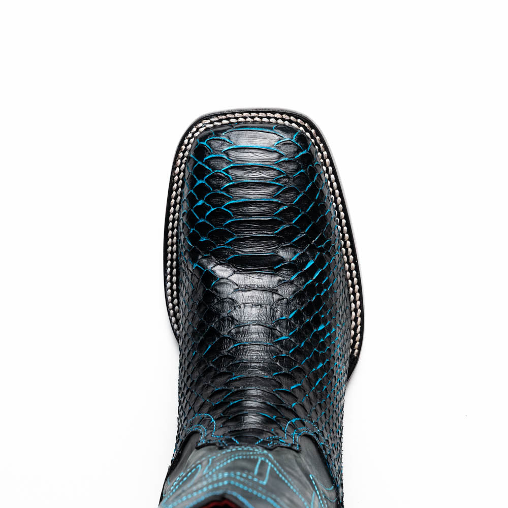 MARCO di MILANO Missouri Black / Blue boots python men's
