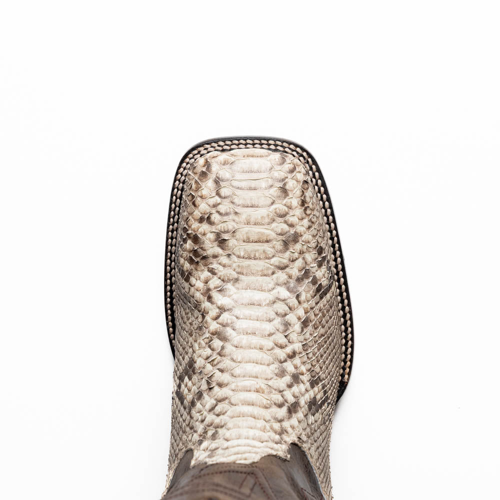 Marco Di Milano Missouri men's Natural python snake skin boots