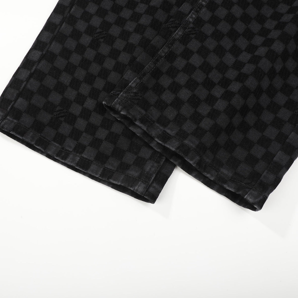 LV BLACK DENIM JEANS 34 X 32 Louis Vuitton men's Damier