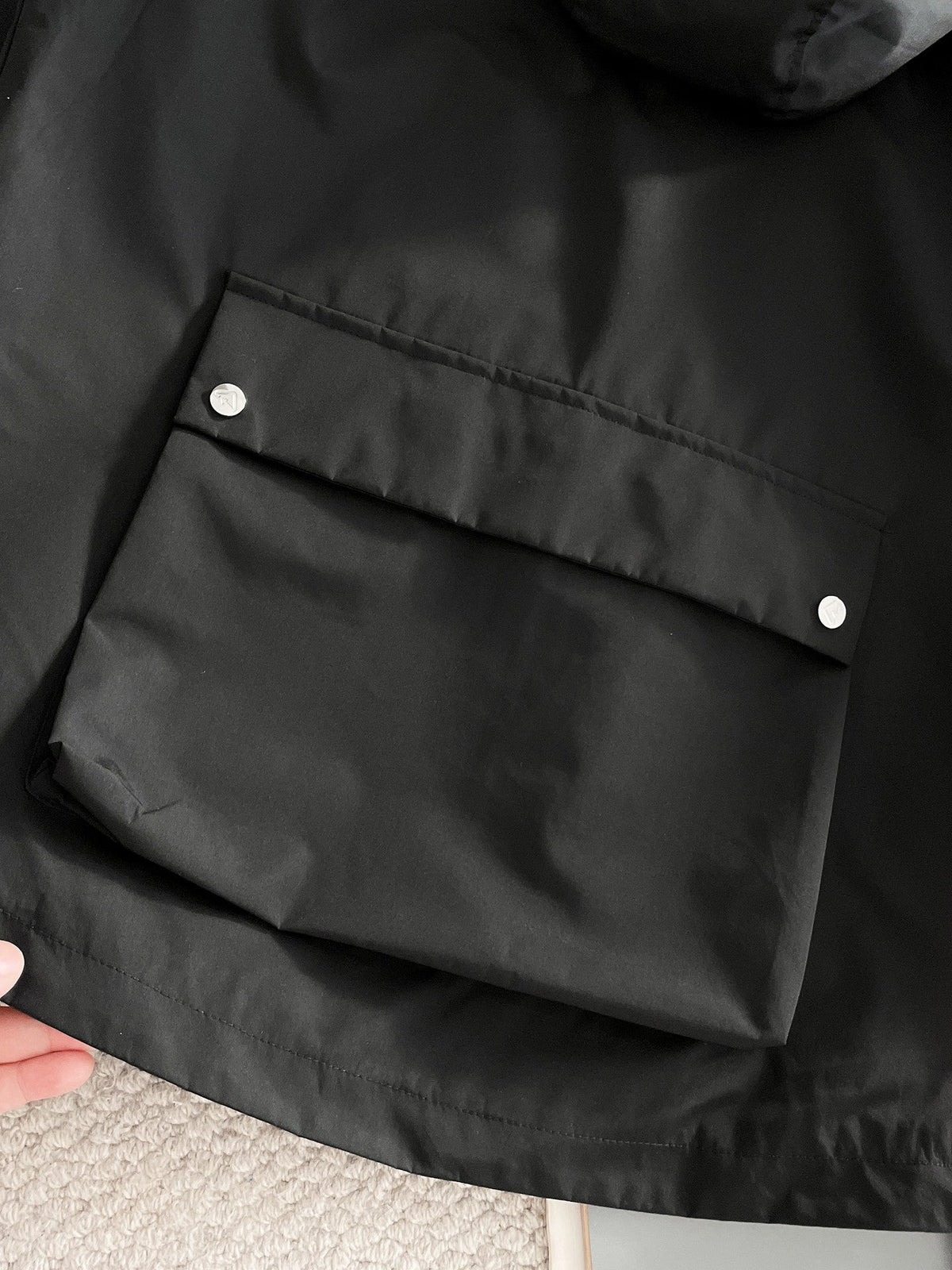 Prada Jacket coat Black White  Men's Unisex