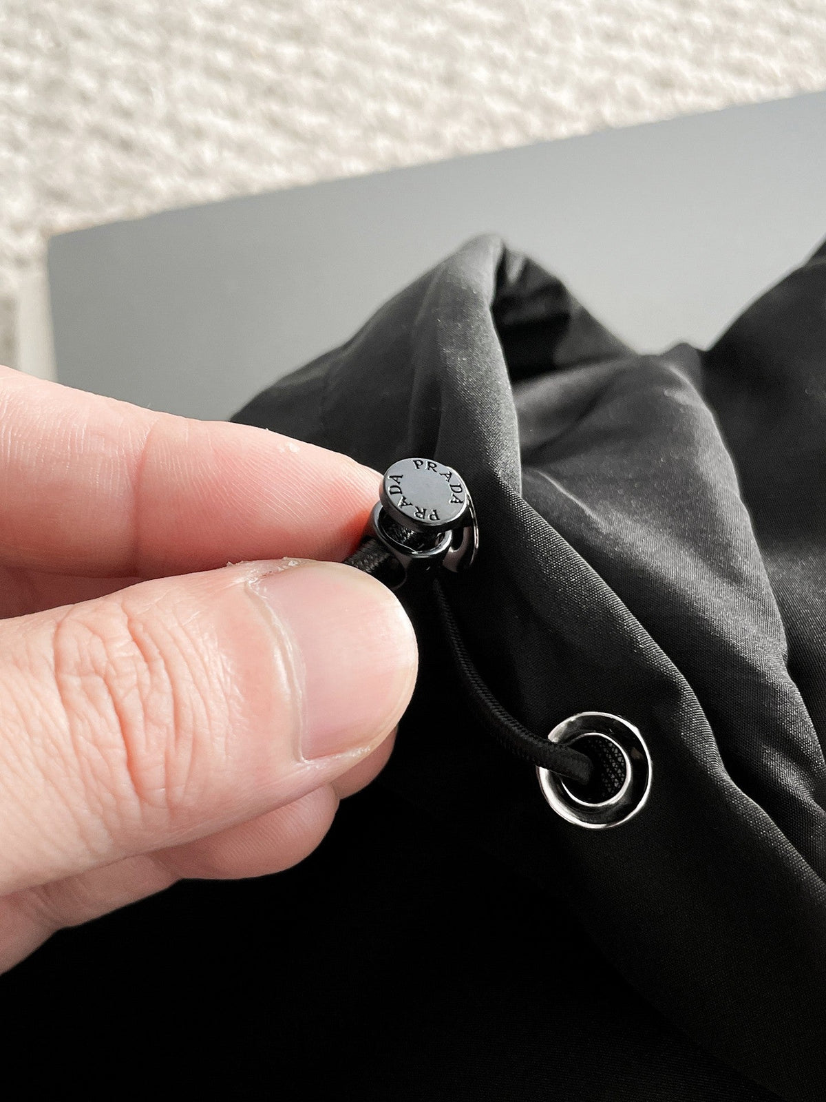 Prada Jacket coat Black White  Men's Unisex