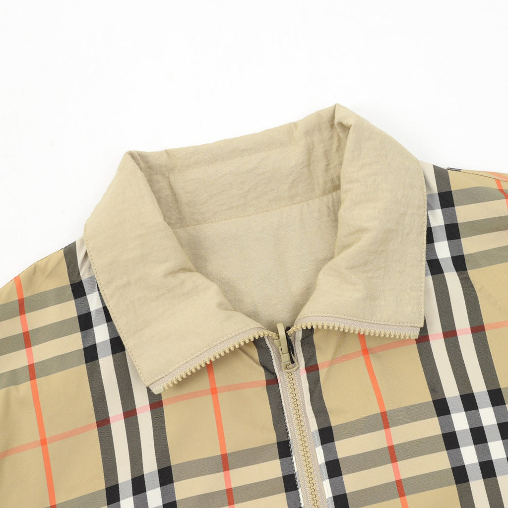 Burberry Reversible Jacket coat Men's khaki/plaid