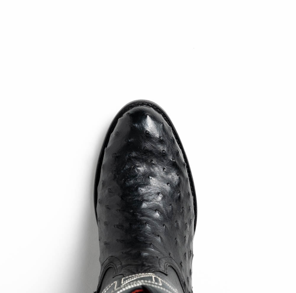 Savannah Black men's Ostrich Skin boots Marco Cowboy boots Men's