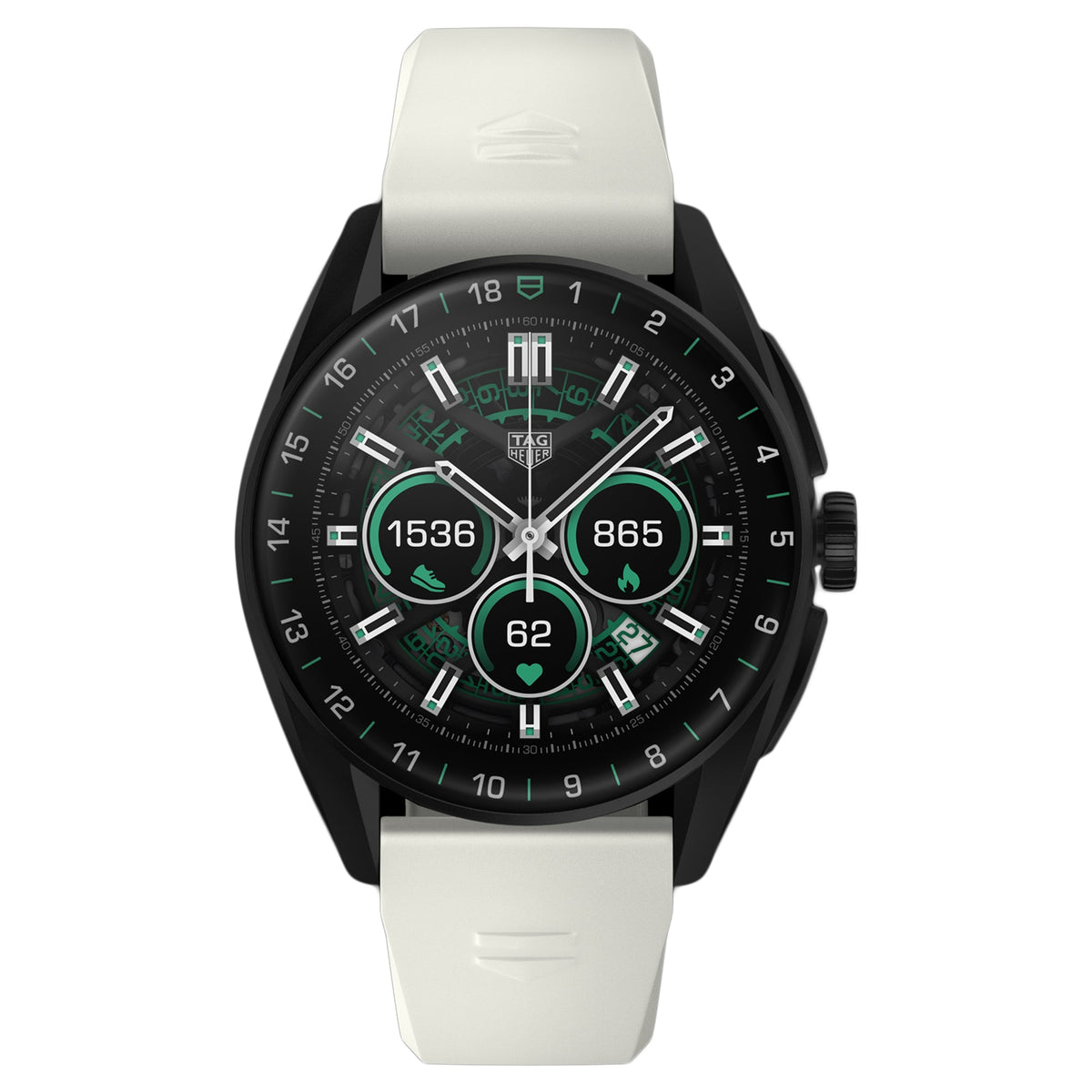 Tag Heuer Men's Connected Golf Watch White
