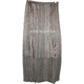 ELIE TAHARI silk chiffon $498 maxi skirt career reptile semi sheer hem-Skirts-Elie Tahari-Jenifers Designer Closet