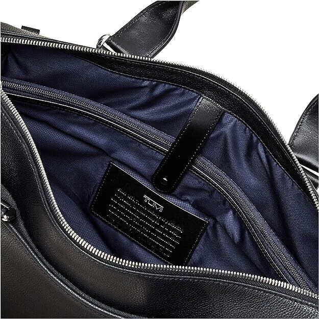 TUMI Stanton CAMILLE business briefcase carry-on bag laptop leather zip