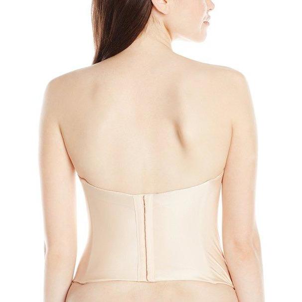 FELINA 38C 40DD Essentials Seamless Hidden Wire Bustier bra 7643 push-up-Bras & Bra Sets-Felina-Jenifers Designer Closet